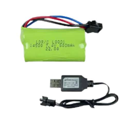 GRATIS Akku + Ladekabel (1x)